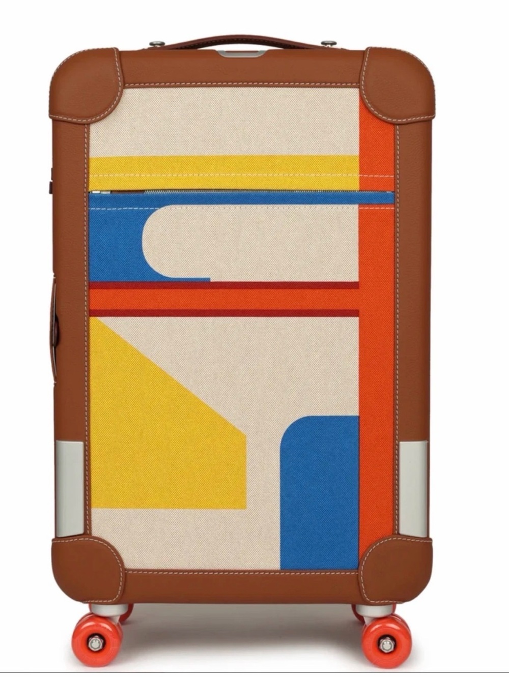 NEW w/ Receipt 2026 HERMÈS R.M.S  Cabine 55 Rolling Suitcase "Pacific H"